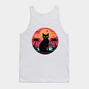 Exotica Sunset Cat Tank Top